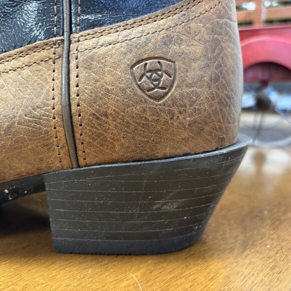 ✨ Ariat Men’s Western Boot – Square Toe – Brown/Black – Size 11 D - Picture 3 of 9